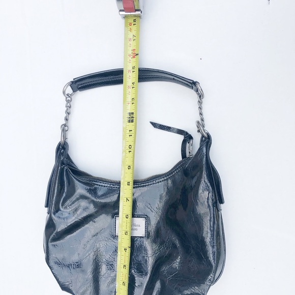 Simply Vera Vera Wang Black Shoulder Bag - Picture 3 of 8
